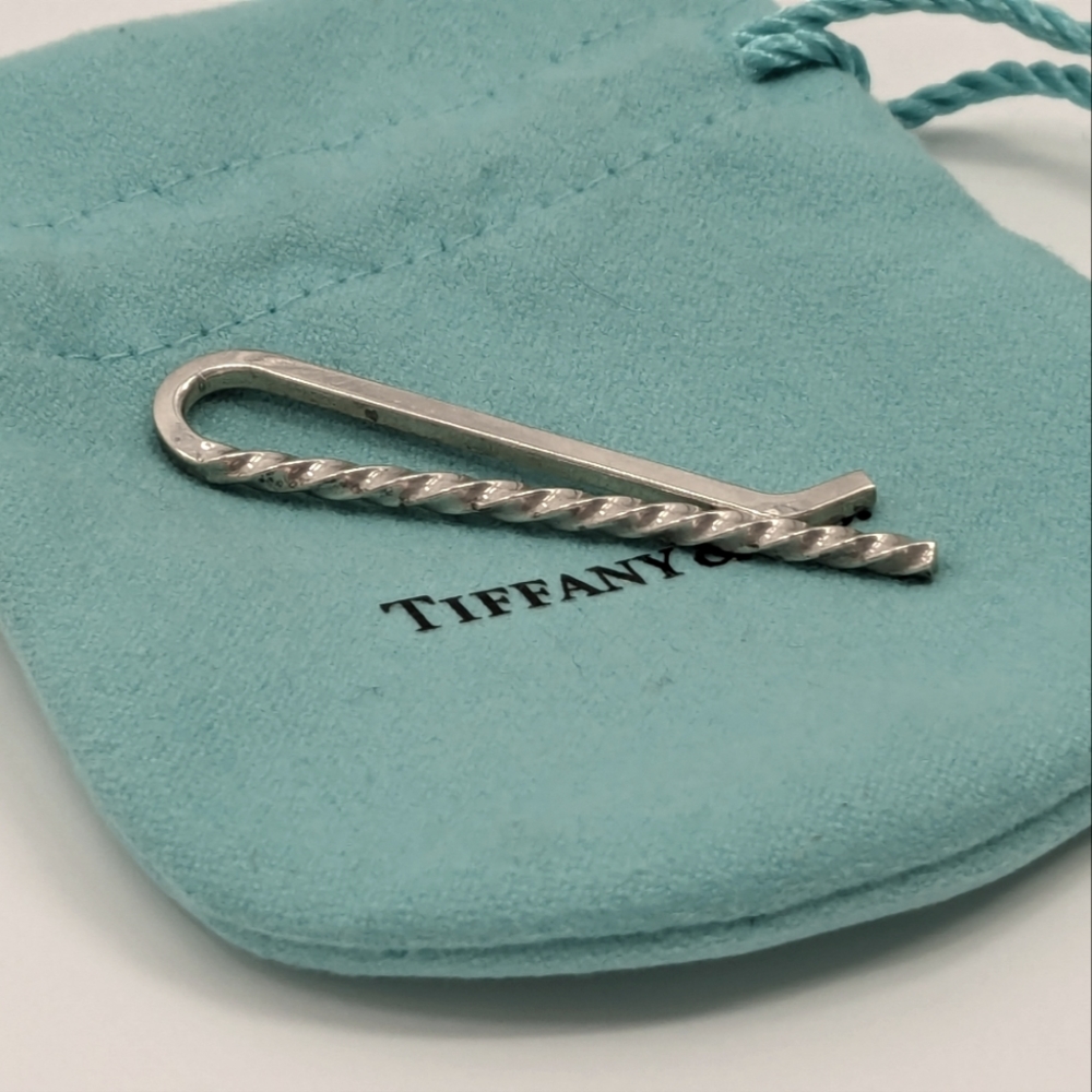 Tiffany & Co. Money Clip - 925 Sterling Silver w/Pouch 💵 Bills 💵